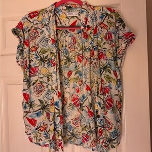 Sonoma Multicolor Printed Women's Blouse